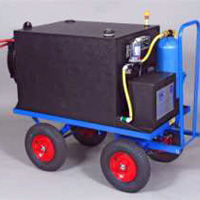 Aquafactors Trolley Systems - 360L Hand-Pulled Window Cleaning Trolley